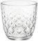 Bormioli Rocco Lot de 6 verres à eau avec 283,5 gram et 382,7 gram – Nice Motif Ensemble de verres à eau 10 oz claire