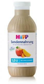 Hipp Sondennahrung normokalorisch 12x500ml, Apfel und Mango (milchfrei)