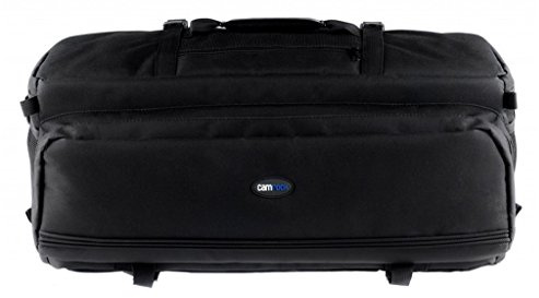 Camrock Tank X65 Fototasche, extra groß, Außenmaße: 64 x 26 x 34 cm, Schwarz, für alle Spiegelreflexkameras, Blitz, Objektive, Canon, Nikon, Sony, Panasonic, Olympus, Pentax, Fuji