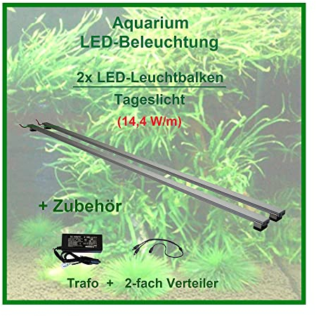 Aquarium LED-Beleuchtung 150 cm, LED-Leuchtbalken für Pflanzenaquarien,LED-Licht