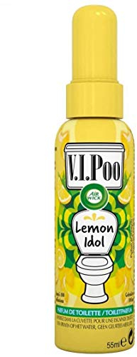Air Wick Désodorisant WC Spray V.I.Poo Anti Odeur Parfum Lemon Idol- Désodorisant 55 ml