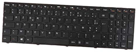 KESOTO Clavier pour Lenovo G50-70 G50-45 Z50-70 Z50-75 AZERTY Français Clavier Ordinateur Remplace Portable Ergonomique et Silencieux