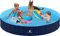 Wimypet Hundepool Schwimmbad für Hunde, Hundeplanschbecken Hundebad, 160 * 30cm Klappbares Haustier-Duschbecken mit Umweltfreundlichem PVC rutschfest
