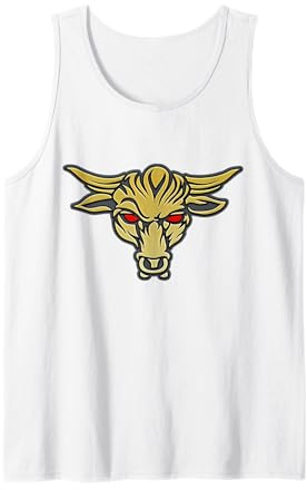 The Rock Brahma Bull Tattoo Design Tank Top