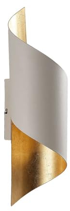 Lindby Wandleuchte, Wandlampe Innen Vanni (Modern) in Weiß aus Metall (1 flammig E27) - Wandstrahler Wandbeleuchtung Schlafzimmer/Wohnzimmer Schlafzimmerleuchte
