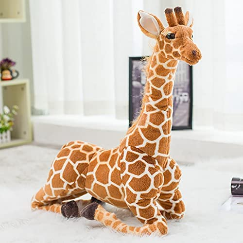 Giraffe Plüschtier Tierwelt Plüsch Giraffe Stehend Riesen Stofftier Für Kinder, Spielen & Kuscheln, Waschbar, Kuscheltier Gepunktet 7 Größen,80cm,Collector88
