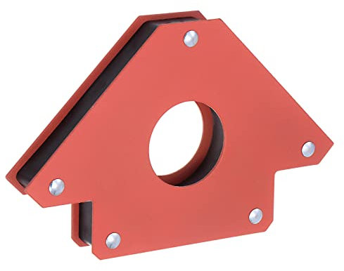 sourcing map Arrow Welding Magnet Holder, 75LBS 45, 90, 135 Degree Angle Magnetic Metal Clamps Working Tools for Welding, Soldering, Assembling