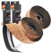 OLYCRAFT 4 Rolls 12.6m/13.8yards Kork Lenkerband Selbstklebendes Fahrradlenkerband Kamel Fahrradlenkerband Flaches Fahrradlenkerband PU Leder Lenkerband Für Rennrad Fahrradzubehör