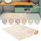 YRIDE Tappeto Bagno Assorbente in Cotone - Tappetino Bagno e Doccia Moderno Arancione 60x90 cm Corallo