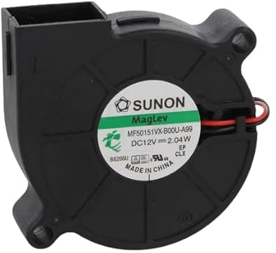Sunon Radial Lüfter 50x50x15mm MF50151VX-A99 DC 12V 6000 U/min 42dBA Vapolager 2 Litzen