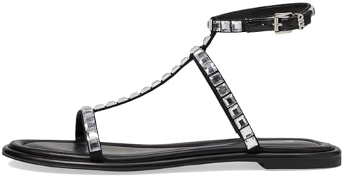 Michael Kors 40H3CIFA2S-001 CELIA FLAT SANDAL Damen BLACK EU 40