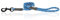HugglePets Reflective Rope Dog Lead - Blue (107cm x 1.2cm) High Visibility Weatherproof Lead for Dogs with Reflective Stitching & Easy-to-Attach Metal Swivel Trigger.