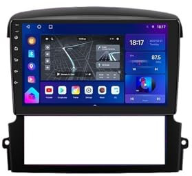 SAFWEL TS10 18 Apto for Kia Sorento BL 2002-2011 Radio de Coche Reproductor de vídeo Multimedia navegación GPS Android Auto Carplay 2din (Size : TS7 1 32G)