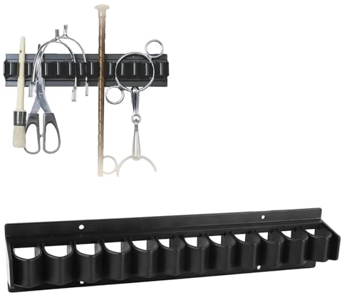 Portafrusta, Salvaspazio Per Cavallo, Portafrusta, Portafrusta, Montato a Parete, Per Scuderie, Allevamenti di Cavalli, Asta, Canna da Pesca, Portaoggetti E Frusta