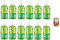 Svelto Green Lemon Lot de 12 bouteilles de liquide vaisselle en édition limitée avec jus de citron, liquide vaisselle parfumé aux agrumes, bouteille pratique avec bouchon distributeur, 450 ml +