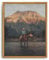 Roslynity Gerahmte Leinwand Wandkunst, Vintagedruck, Ölgemälde, Western-Cowboy, Mitte des Jahrhunderts, antikes stimmungsvolles Retro-Kunstwerk für Zuhause, Wohnzimmer, Badezimmer, Schlafzimmer,
