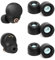 Memory Foam Ear Buds für Sony WF-1000XM4, Ohrstöpsel Ersatz Sony Ear Piece Foam Tips für WF-1000XM4 Fit Charging Case (Matte Oberfläche, 3 Paar, L)