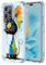 XINYEXIN Cover per Honor 200 Lite 5G Trasparente Slim - Custodia per Cellulare TPU Antiurto, Serie di Graffiti Artistici Colorati e Cool, Disegno Carino - Black Cat