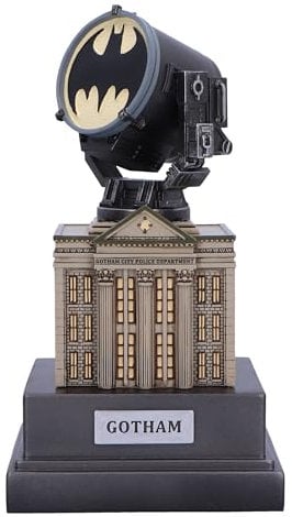 Nemesis Now DC Gotham City Police Department Ornament Resin Offiziell lizenzierte DC Merchandise Gotham City Police Dept Figur Detailliertes Design aus feinstem Harz gegossen fachmännisch handbemalt