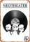 Wcguokj Albumposter, Ajr Neotheater-Poster, Plakette, Metall-Blechschild, 20,3 x 30,5 cm, Vintage-Retro-Wanddekoration