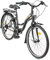 28 Zoll Grace Citybike Shimano 21-Gang mit Beleuchtung Schwarz