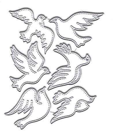 X-Institute Tauben Stanzformen Scrapbooking Album Stempel Karte
