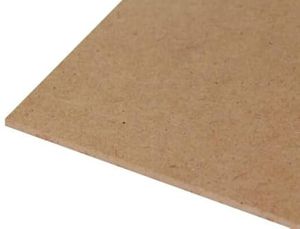 Tableros de madera mdf cortados con láser a medida en 2,5mm, 5mm y 10mm de cualquier tamaño (5mm, 100 x 100 cm)