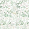 Fiula Selbstklebende Tapete Blumen 44x300CM Klebefolie Möbel Blumentapete Blätter Dekorfolie Selbstklebend Küche Weiß Klebetapete Muster Tapeten Wassdicht DIY Wohnzimmer Grün Pink