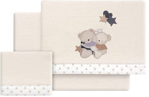 Danielstore Juego de Sábanas Cuna Cálidas y Suaves para Invierno, 3 Piezas, Sábanas Coralina, 60 x 120 cm, Cuna Cot