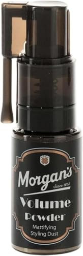 Morgan's Volumenpuder, mattierendes und verdickendes Haarpulver für Männer, verleiht Volumen und Textur zu allen Haarstilen, leichter Effekt, 10 g
