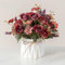AUSHOPLAH Kunstblumen, Kunstblumen Wie Echt, KüNstliche Blumen In Vase, Desktop Kleine BlumentöPfe, Hochzeit Deko Blumen E18 (Rot)