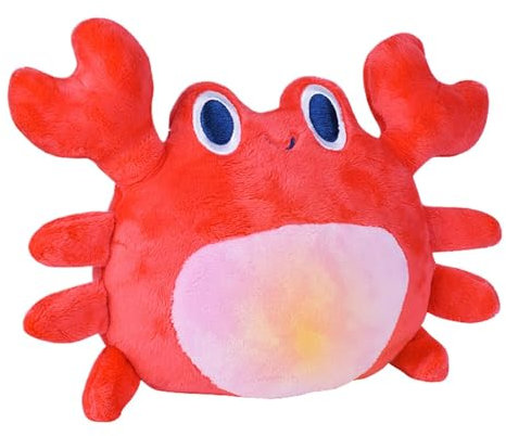 manhegari Jouets en Peluche, bébé dorment Soothers, Tortue Crabe, Dauphin, Compagnon de Sommeil, Son Doux et léger, Jouet de d'anniversaire