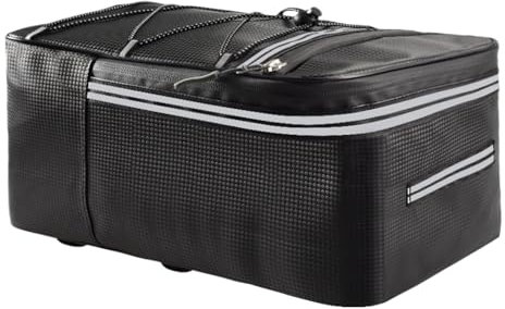 Wcybym Zykluspanner | Heckregaler Gepäckverpackung Sattelbeutel | Reflektierende Aufbewahrung von Fahrradträgern mit großer Kapazität für das Pendeln von Reisecampingbiken