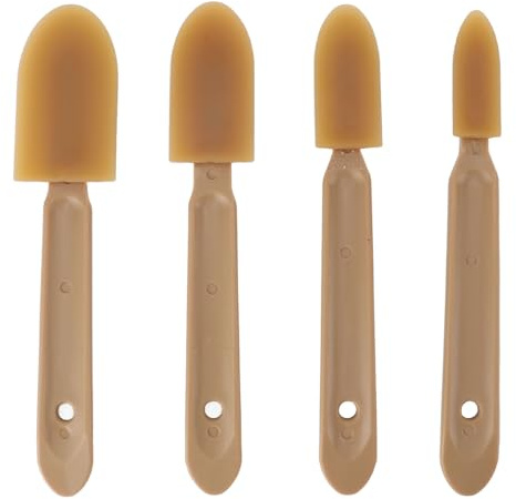 ANKROYU Silikon-Abdichtungswerkzeug, professionelles Fugendichtmittel, Spachtel, Spreizer-Set für Heimwerker, Heimwerker, Küche, Badezimmer, Fliesenabdichtung, 4 Größen, flexibler,