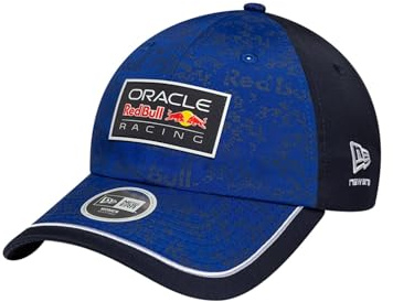 New Era Red Bull Energy WEAR, ORBR 9Forty Replica Open Back Cap, Offizieller Fanartikel, Navy-Blaue Cap mit Oracle Red Bull Racing Logo