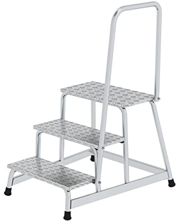 Günzburger Steigtechnik MUNK 50043 Aluminium Treppe Arbeitshöhe (max.): 2.6m Silber 10.2kg