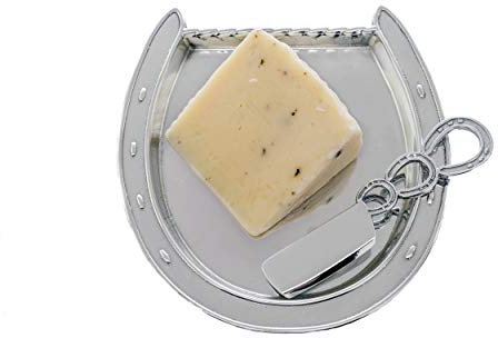 Arthur Court Horseshoe Plate with Server by Arthur Court Designs