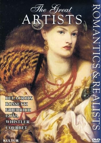 Romantics and Realists Boxed Set / Goya, Whistler, Courbet, Friedrich, Rossetti, Delacroix