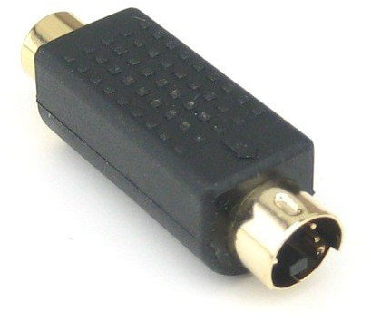 RiteAV – SVideo Compuesto Macho a Hembra Adaptador