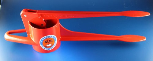 SPÄTZLEPRESSE KARTOFFELPRESSE ORIGINAL KULL SPÄTZLE SCHWOB ROT ALUMINIUM SPÜLMASCHINGEEIGNET