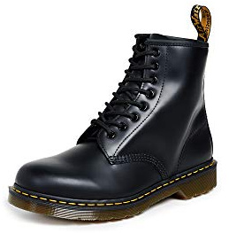 Dr. Marten's Women's 1460 8-Eye Patent Leather Boots, Black, 8 D(M) US