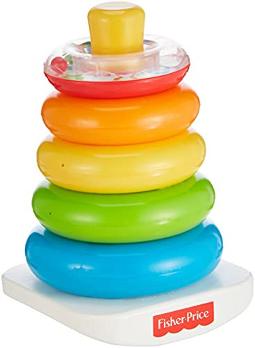 Fisher-Price Rock-a-Stack Toy – Bloc de construction empilable – 6 pièces – 1-3 ans
