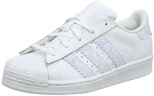 adidas Originals Superstar C, Scarpe da ginnastica Unisex - Bambini e ragazzi, White Cloud White, 28 EU