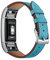 AISPORTS Kompatibel mit Fitbit Charge 2 Armbändern Leder Damen Herren Klein Groß Sport Smart Watch Armband mit Metallschnalle Armband für Fitbit Charge 2 Activity Tracker Zubehör