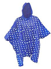Filmer Regenponcho Quality Blue Unisex/One Size für alle Kapuze mit Kordelzug