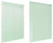 HSYLYM Aluminum Venetian Blinds (110 * 130cm, Green)