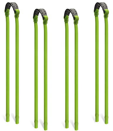 Windspeed 4pcs Slingshot Replacement Band, Rubber Bands Heavy Pull Slingshot Bands Tubular Elastic Rubber Band for Hunting/Outdoor Shooting