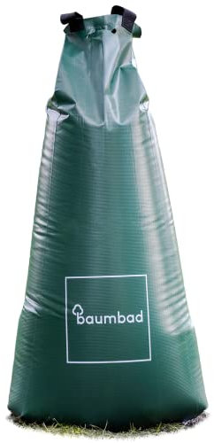 baumbad Premium tree watering bag, PVC UV-resistant, tree bag for watering, in green