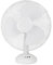 Elito Home & Garden® 12 Inch, Portable Desk Fan, 3 Speeds, Wide-Angled Oscillation, Powerful Airflow, Quiet Operation, Perfect for Bedroom or Office (White)