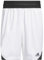 adidas Herren Basketball Icon Squad Short Aeroready, White/Black, M Tall